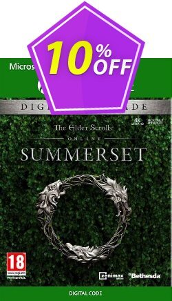 The Elder Scrolls Online: Summerset Upgrade Edition Xbox One Deal 2024 CDkeys