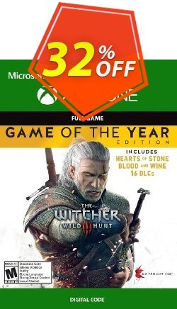 The Witcher 3: Wild Hunt – Game of the Year Edition Xbox One (WW) Deal 2024 CDkeys