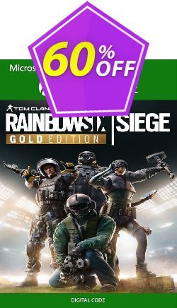 60% OFF Tom Clancy&#039;s Rainbow Six Siege - Gold Edition Xbox One - UK  Discount