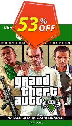 Grand Theft Auto V Premium Online Edition & Whale Shark Card Bundle Xbox One - US  Coupon discount Grand Theft Auto V Premium Online Edition &amp; Whale Shark Card Bundle Xbox One (US) Deal 2024 CDkeys - Grand Theft Auto V Premium Online Edition &amp; Whale Shark Card Bundle Xbox One (US) Exclusive Sale offer 