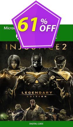 61% OFF Injustice 2 - Legendary Edition Xbox One - EU  Coupon code