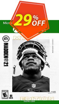 29% OFF Madden NFL 21: MVP Edition Xbox One - UK  Discount