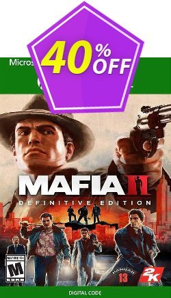 40% OFF Mafia II: Definitive Edition Xbox One - UK  Coupon code