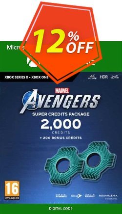 12% OFF Marvel&#039;s Avengers: Super Credits Package Xbox One Coupon code