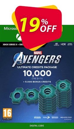 19% OFF Marvel&#039;s Avengers: Ultimate Credits Package Xbox One Coupon code