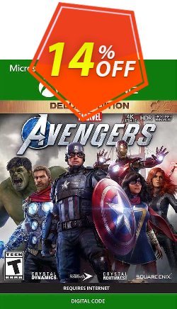 14% OFF Marvel&#039;s Avengers Deluxe Edition Xbox One - EU  Coupon code