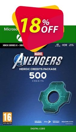 18% OFF Marvel&#039;s Avengers: Heroic Credits Package Xbox One Discount