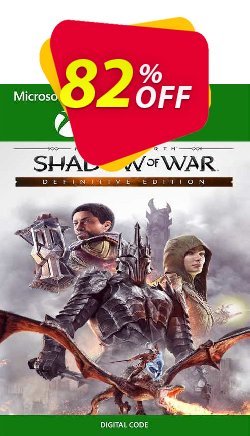 82% OFF Middle Earth: Shadow of War Definitive Edition Xbox One/Xbox Series X|S/ Windows 10 - Brazil  Discount