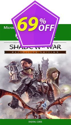 69% OFF Middle Earth: Shadow of War Definitive Edition Xbox One - US  Coupon code