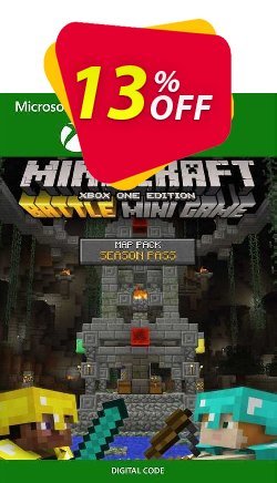 13% OFF Minecraft Battle Map Pack Season Pass Xbox One - EU  Coupon code