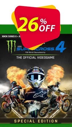 26% OFF Monster Energy Supercross 4 Special Edition Xbox One - UK  Discount