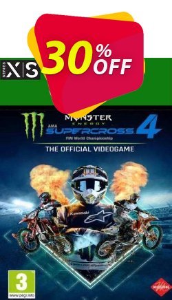 Monster Energy Supercross 4 Xbox One/Xbox Series X|S (UK) Deal 2024 CDkeys