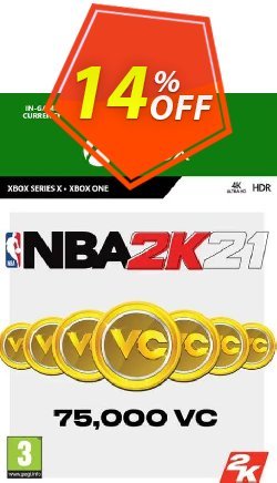 NBA 2K21: 75,000 VC Xbox One Coupon discount NBA 2K21: 75,000 VC Xbox One Deal 2021 CDkeys - NBA 2K21: 75,000 VC Xbox One Exclusive Sale offer for iVoicesoft