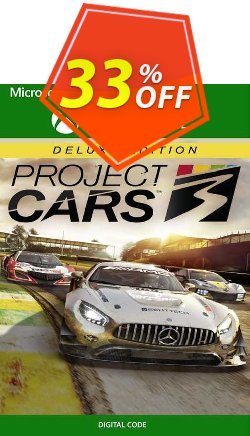 33% OFF Project Cars 3 Deluxe Edition Xbox One - UK  Coupon code