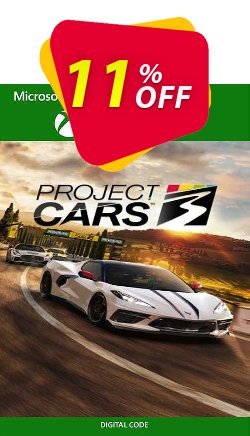 11% OFF Project Cars 3 Xbox One - EU  Coupon code