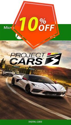 10% OFF Project Cars 3 Xbox One - US  Coupon code