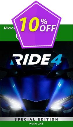 10% OFF Ride 4 Special Edition Xbox One - EU  Coupon code