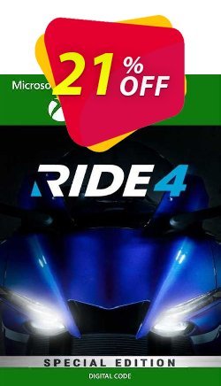 21% OFF Ride 4 Special Edition Xbox One - UK  Coupon code