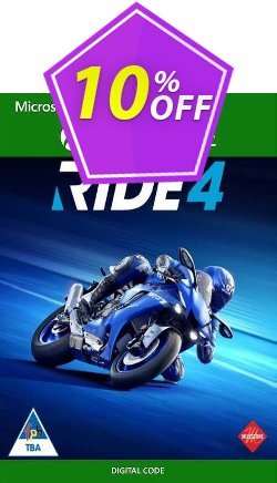 10% OFF Ride 4 Xbox One - EU  Coupon code