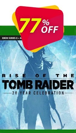 77% OFF Rise Of The Tomb Raider: 20 Year Celebration Xbox One Coupon code