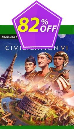 82% OFF Sid Meier&#039;s Civilization VI Xbox One Coupon code