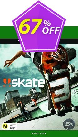 67% OFF Skate 3 Xbox One/360 - UK  Coupon code