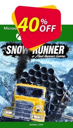 40% OFF SnowRunner Xbox One - UK  Coupon code