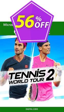 56% OFF Tennis World Tour 2 Xbox One - UK  Coupon code
