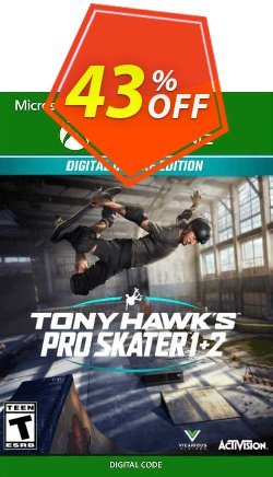 Tony Hawk&#039;s Pro Skater 1 + 2 Deluxe Edition Xbox One (US) Deal 2024 CDkeys