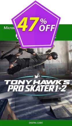 Tony Hawk's Pro Skater 1 + 2 Xbox One - US Coupon discount Tony Hawk's Pro Skater 1 + 2 Xbox One (US) Deal 2021 CDkeys. Promotion: Tony Hawk's Pro Skater 1 + 2 Xbox One (US) Exclusive Sale offer for iVoicesoft