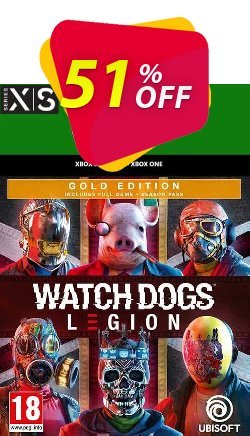 Watch Dogs: Legion - Gold Edition Xbox One/Xbox Series X|S - EU  Coupon discount Watch Dogs: Legion - Gold Edition Xbox One/Xbox Series X|S (EU) Deal 2024 CDkeys - Watch Dogs: Legion - Gold Edition Xbox One/Xbox Series X|S (EU) Exclusive Sale offer 