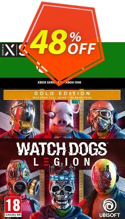 Watch Dogs: Legion - Gold Edition Xbox One/Xbox Series X|S - UK Coupon discount Watch Dogs: Legion - Gold Edition Xbox One/Xbox Series X|S (UK) Deal 2021 CDkeys - Watch Dogs: Legion - Gold Edition Xbox One/Xbox Series X|S (UK) Exclusive Sale offer for iVoicesoft