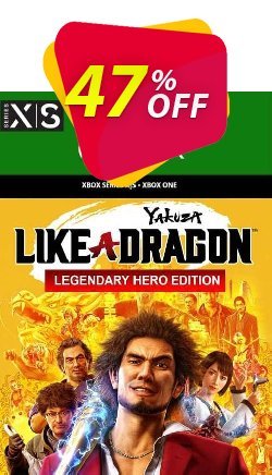 Yakuza: Like a Dragon Legendary Hero Edition  Xbox One/Xbox Series X|S - UK  Coupon discount Yakuza: Like a Dragon Legendary Hero Edition  Xbox One/Xbox Series X|S (UK) Deal 2024 CDkeys - Yakuza: Like a Dragon Legendary Hero Edition  Xbox One/Xbox Series X|S (UK) Exclusive Sale offer 