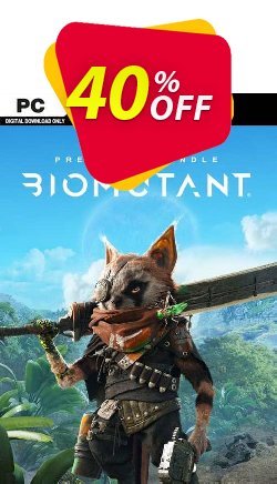 40% OFF Biomutant + Pre-Order Bonus PC Coupon code