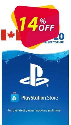 PlayStation Network (PSN) Card - 20 CAD (CANADA) Deal 2024 CDkeys