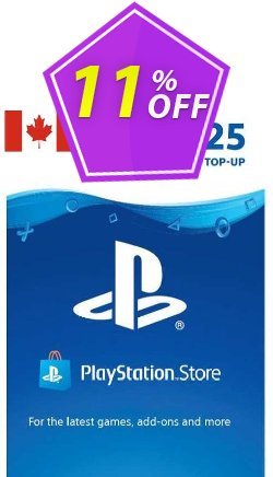 PlayStation Network - PSN Card - 25 CAD - CANADA Coupon discount PlayStation Network (PSN) Card - 25 CAD (CANADA) Deal 2021 CDkeys. Promotion: PlayStation Network (PSN) Card - 25 CAD (CANADA) Exclusive Sale offer for iVoicesoft