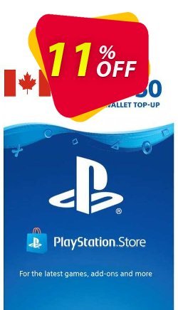 PlayStation Network (PSN) Card - 50 CAD (CANADA) Deal 2024 CDkeys