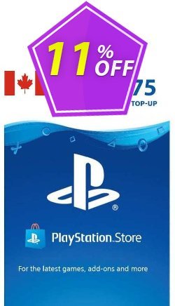 PlayStation Network (PSN) Card - 75 CAD (CANADA) Deal 2024 CDkeys