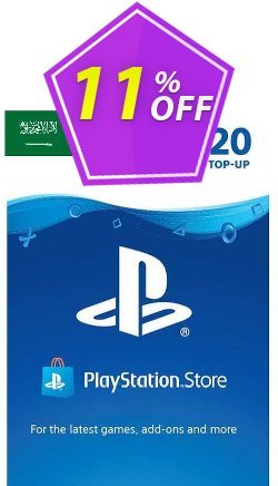 PlayStation Network - PSN Card - 20 USD - KSA Coupon discount PlayStation Network (PSN) Card - 20 USD (KSA) Deal 2021 CDkeys. Promotion: PlayStation Network (PSN) Card - 20 USD (KSA) Exclusive Sale offer for iVoicesoft
