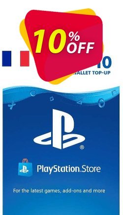 PlayStation Network - PSN Card - 10 EUR - FRANCE Coupon discount PlayStation Network (PSN) Card - 10 EUR (FRANCE) Deal 2021 CDkeys. Promotion: PlayStation Network (PSN) Card - 10 EUR (FRANCE) Exclusive Sale offer for iVoicesoft