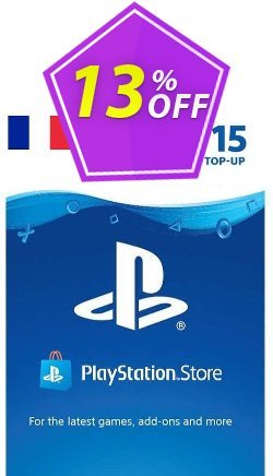 PlayStation Network (PSN) Card - 15 EUR (FRANCE) Deal 2024 CDkeys