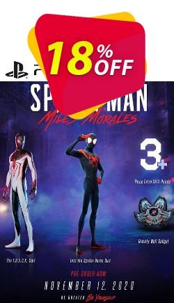 18% OFF Spider - Man Miles Morales DLC PS5 Coupon code