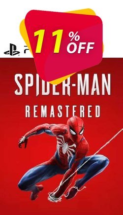 11% OFF Marvel&#039;s Spider - Man Remastered PS5 - EU  Coupon code