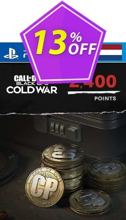 Call of Duty: Black Ops Cold War - 2400 Points PS4/PS5 - Netherlands Coupon discount Call of Duty: Black Ops Cold War - 2400 Points PS4/PS5 (Netherlands) Deal 2021 CDkeys - Call of Duty: Black Ops Cold War - 2400 Points PS4/PS5 (Netherlands) Exclusive Sale offer for iVoicesoft
