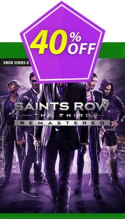 Saints Row The Third Remastered Xbox One (UK) Deal 2024 CDkeys