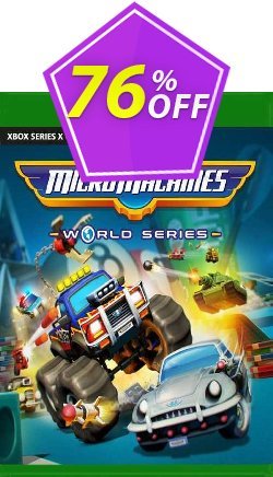 Micro Machines World Series Xbox One - UK  Coupon discount Micro Machines World Series Xbox One (UK) Deal 2024 CDkeys - Micro Machines World Series Xbox One (UK) Exclusive Sale offer 