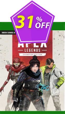 31% OFF Apex Legends - Champion Edition Xbox One  - UK  Coupon code