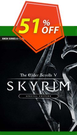 51% OFF The Elder Scrolls V: Skyrim Special Edition Xbox One Coupon code