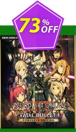 Sword Art Online: Fatal Bullet - Complete Edition Xbox One - UK  Coupon discount Sword Art Online: Fatal Bullet - Complete Edition Xbox One (UK) Deal 2024 CDkeys - Sword Art Online: Fatal Bullet - Complete Edition Xbox One (UK) Exclusive Sale offer 