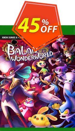 Balan Wonderworld Xbox One - UK Coupon discount Balan Wonderworld Xbox One (UK) Deal 2021 CDkeys. Promotion: Balan Wonderworld Xbox One (UK) Exclusive Sale offer for iVoicesoft
